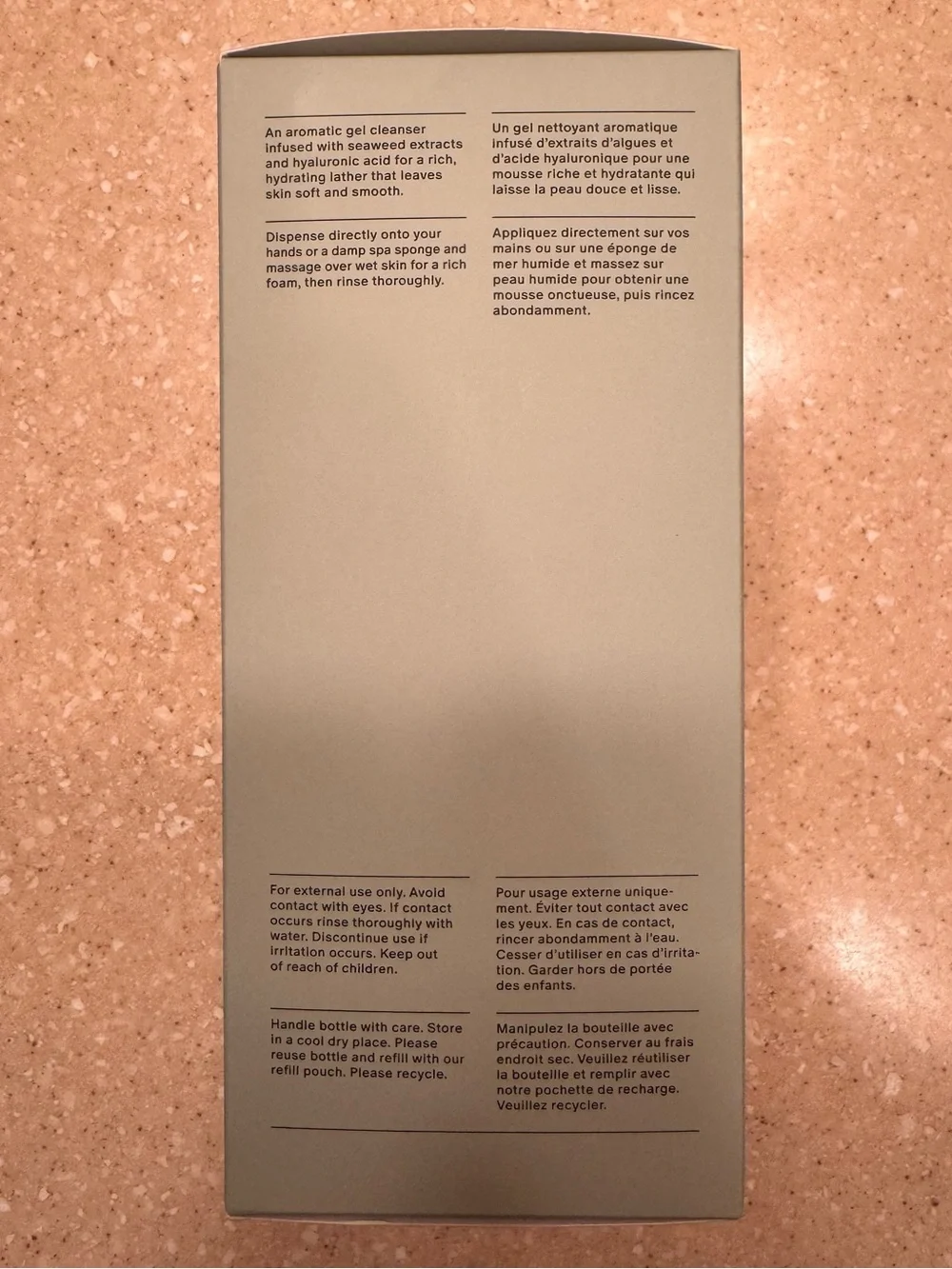 Salt & Stone Bergamot & Hinoki Body Wash Full Size NEW in box 15.2 oz